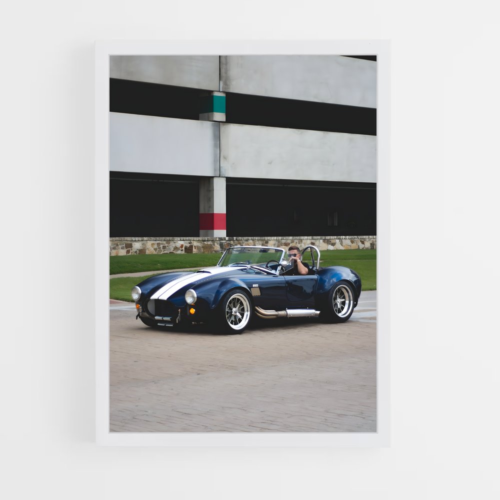 Poster AC Cobra Racing (vue 3)